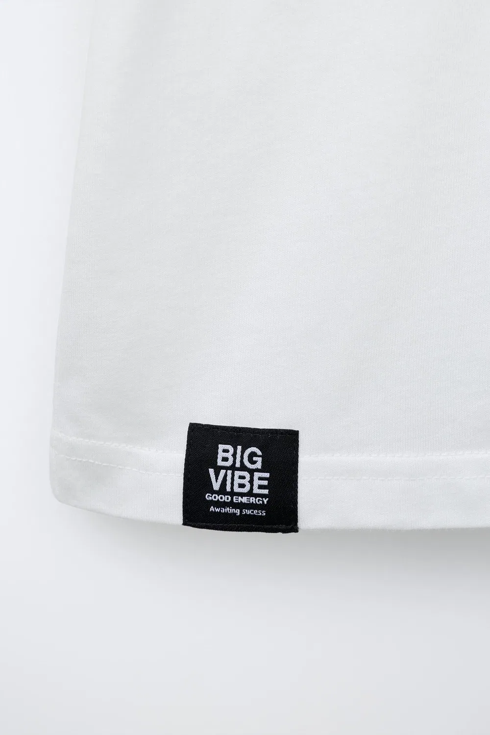 Футболка с принтом граффити ZARA, White — фото 4