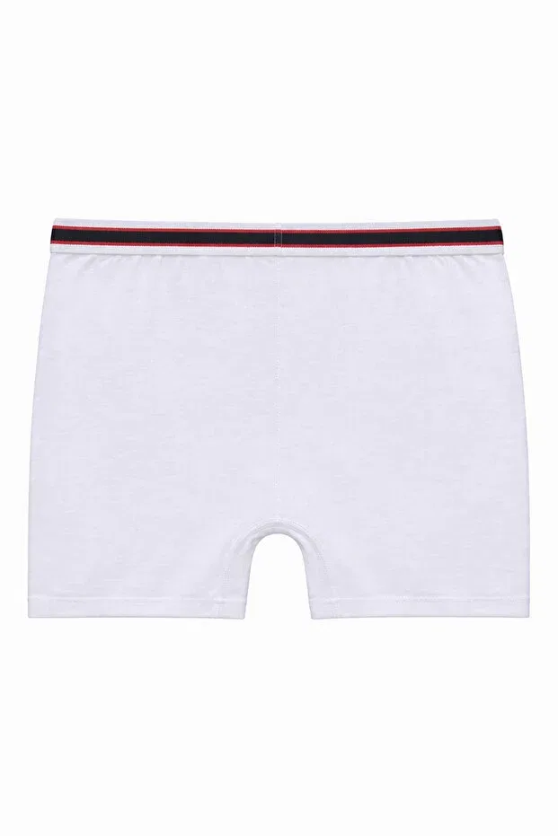 Детские боксеры для мальчиков хлопковые комплект 10 шт Özkan Underwear, Белый — фото 4