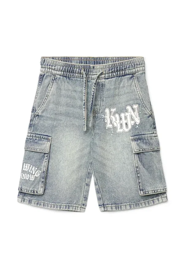 Шорты джинсовые Corto Terranova, blu denim chiaro, синий