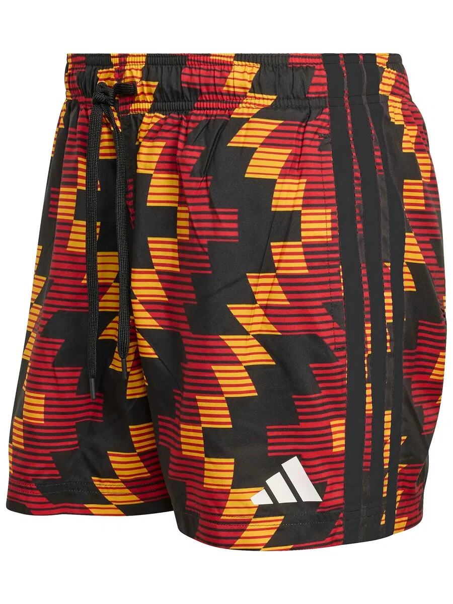 Плавки ADIDAS PERFORMANCE «Плавательные шорты с графическим рисунком в футбольном стиле» желтого цвета