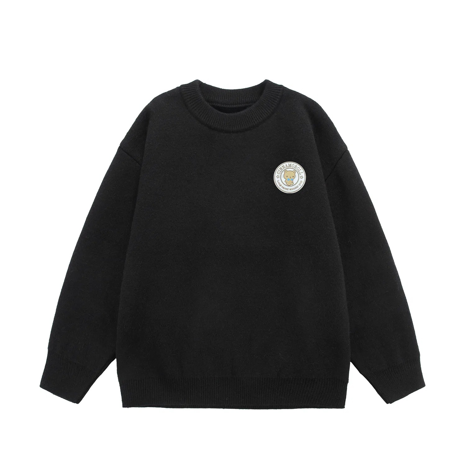 Детский свитер с длинным рукавом Cinnamoroll Sanrio, Black