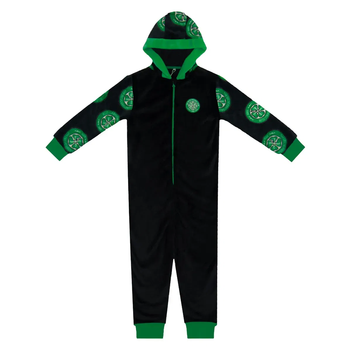 Детский флисовый комбинезон Celtic Fc, Black