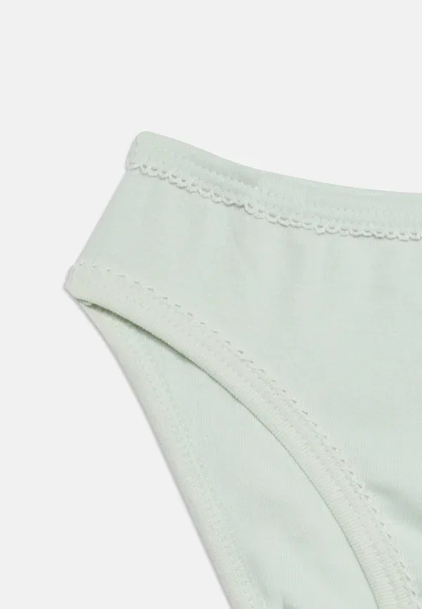 Комплект трусов 7 штук из хлопка, Moteriskos kelnaites zemu liemeniu Petit Bateau, Pink, Lilac, Green, зеленый/розовый/сиреневый — фото 4