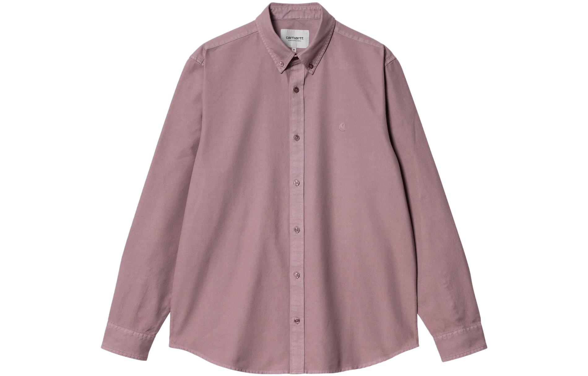

Болтон рубашка с длинным рукавом Carhartt WIP, фиолетовый