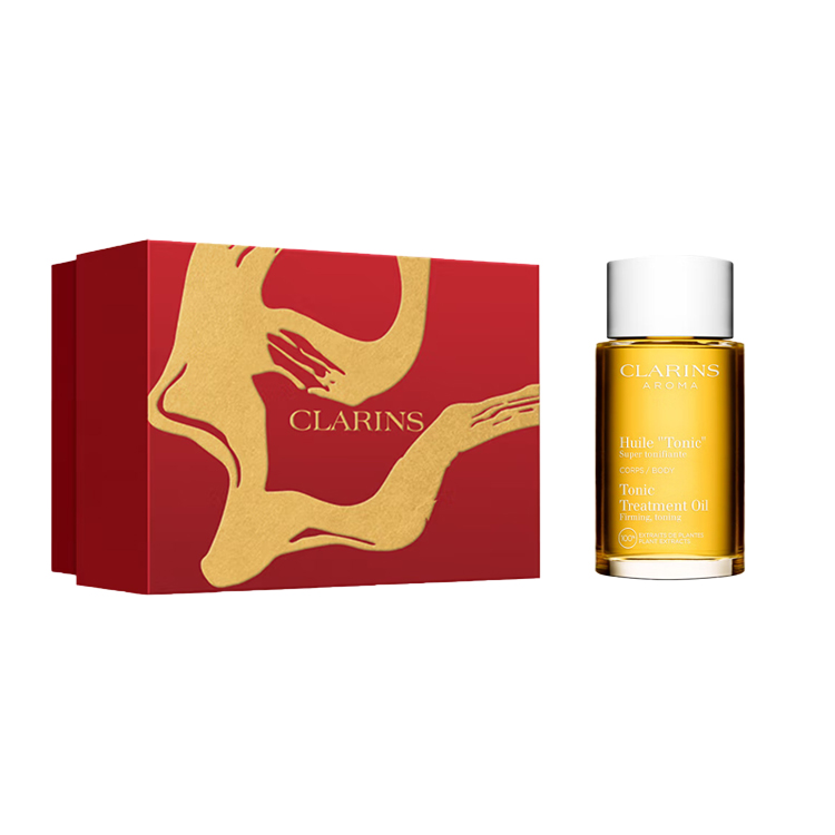 

Jiaoyunshi новогоднее лимитированное издание защитное масло для тела увлажняющее 100мл CLARINS