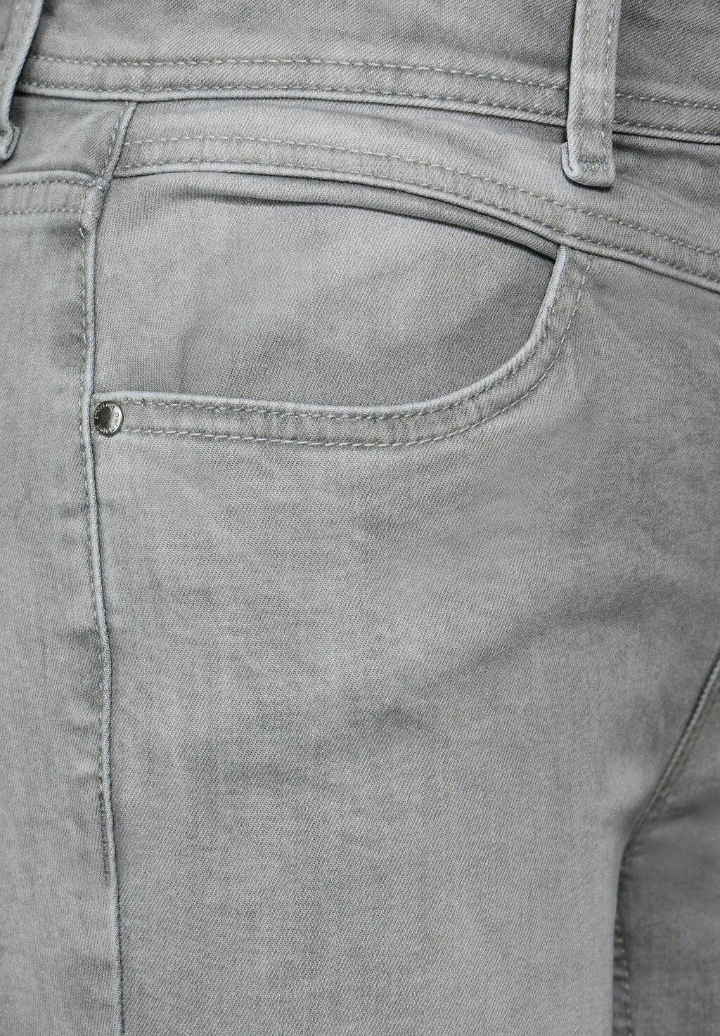

Джинсы облегающего кроя Street One, цвет Mottled Light Grey