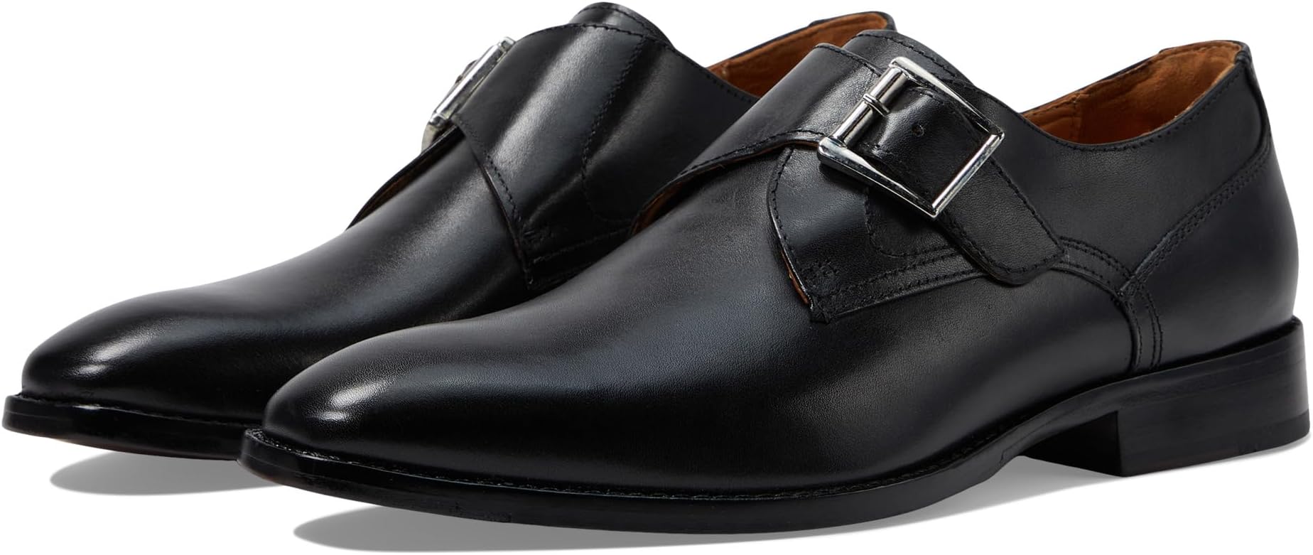 

Оксфорды Johnston & Murphy Richland Monk Strap, Black Full Grain