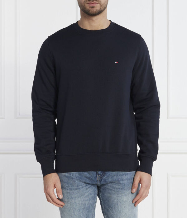 

Свитер с логотипом флага Regular fit Tommy Hilfiger, синий