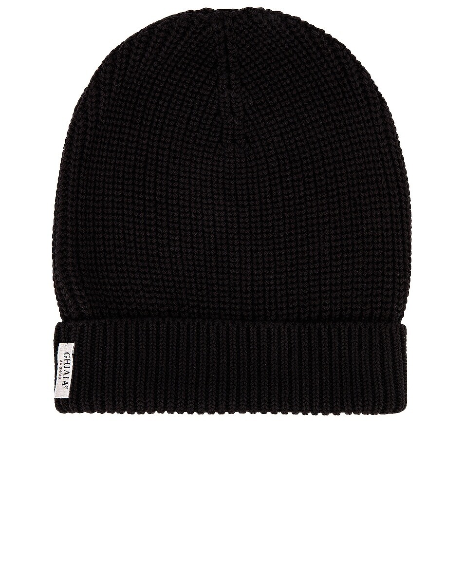 

Шапка бини Ghiaia Cashmere Marinaio, черный