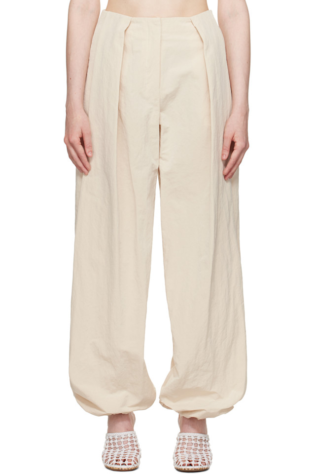 

Брюки 'The Melao' в стиле круиз Jacquemus, цвет off-white