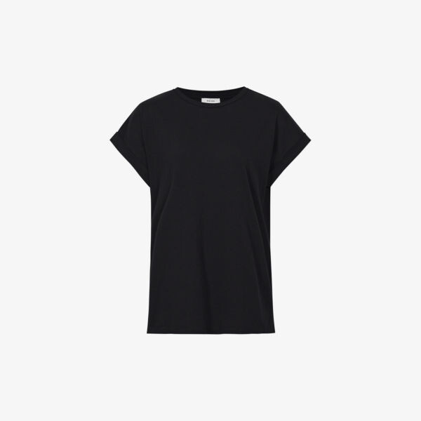 

Футболка Tereza из хлопкового джерси Reiss, черный