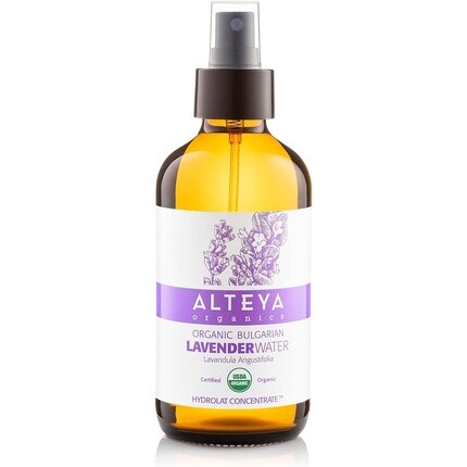 

Alteya Organic Lavender Water Spray 240 мл - 100% чистый гидролат лаванды - сертифицированный USDA Organic - тоник для лица, восстанавливающий тело, кондиционер для волос и кожи головы - очищает, успокаивает, балансирует, увлажняет Alteya Organi...