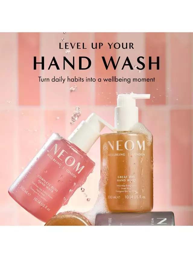 Отшелушивающее мыло для рук Great Day, 300 мл NEOM Wellbeing London — фото 2