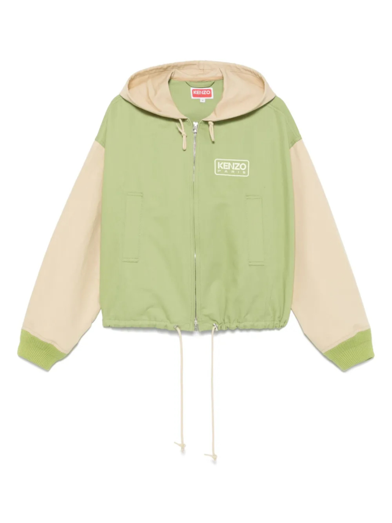 

Kenzo куртка из смесового хлопка, зеленый