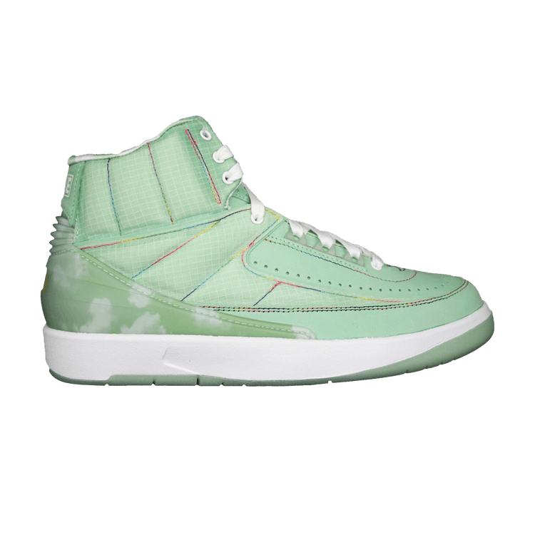 

Кроссовки Air Jordan J. Balvin x Air Jordan 2 Retro SP 'Enamel Green' Sample, зеленый