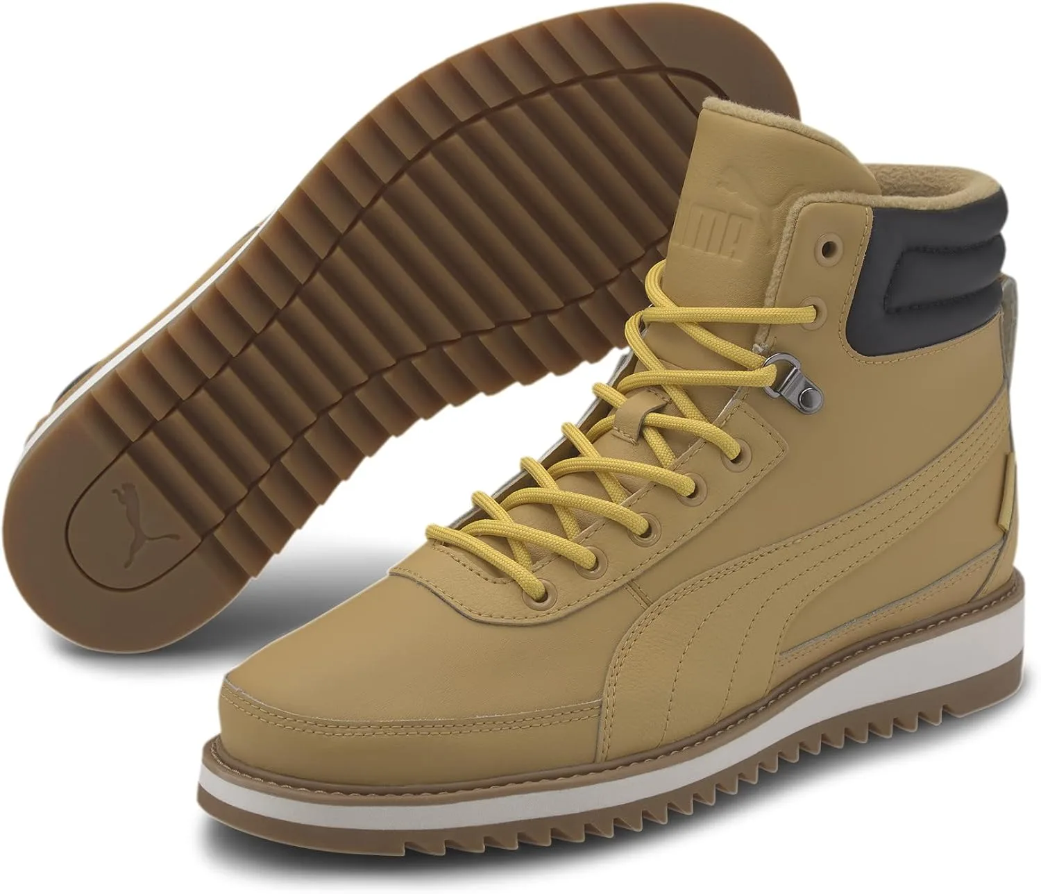 Снежные ботинки PUMA Desierto V2 Puretex унисекс для взрослых, черный — фото 2