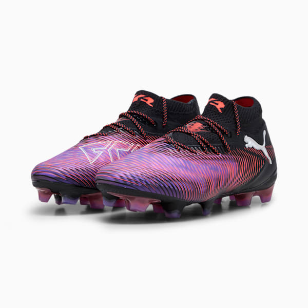 Женские бутсы для игры в футбол на твердом грунте Future 8 Ultimate Puma, черный — фото 4