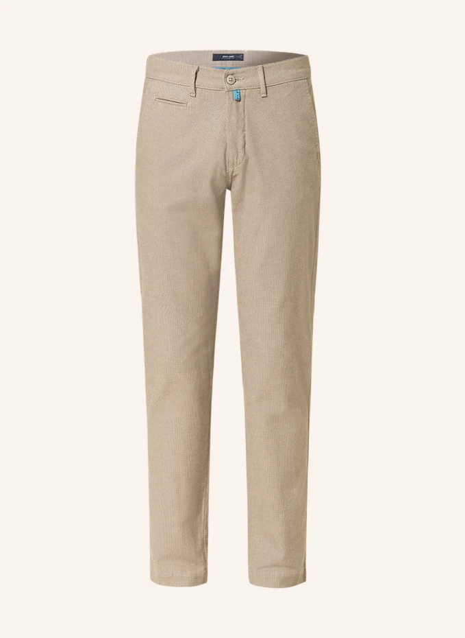 

Чиносы lyon futureflex tapered fit Pierre Cardin, коричневый