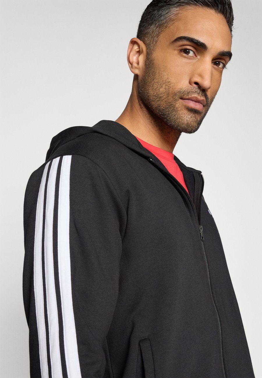 Спортивный костюм Adidas Sportswear SET, Black/White/Black — фото 4