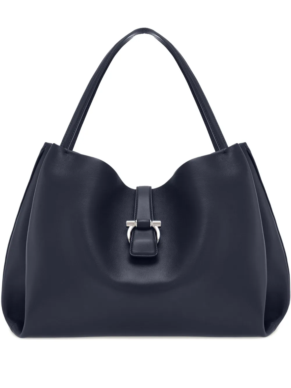 

Большая сумка-тоут Ferragamo, синий