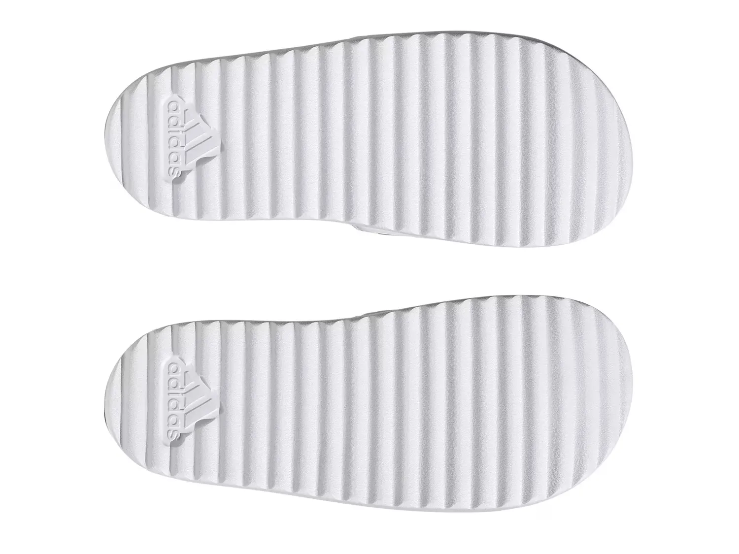 Сланцы Adilette Platform - женские Adidas, White — фото 3
