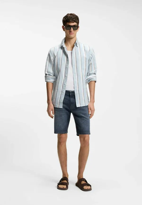 Шорты Re.Maine shorts bo denim shorts Boss, синий — фото 2