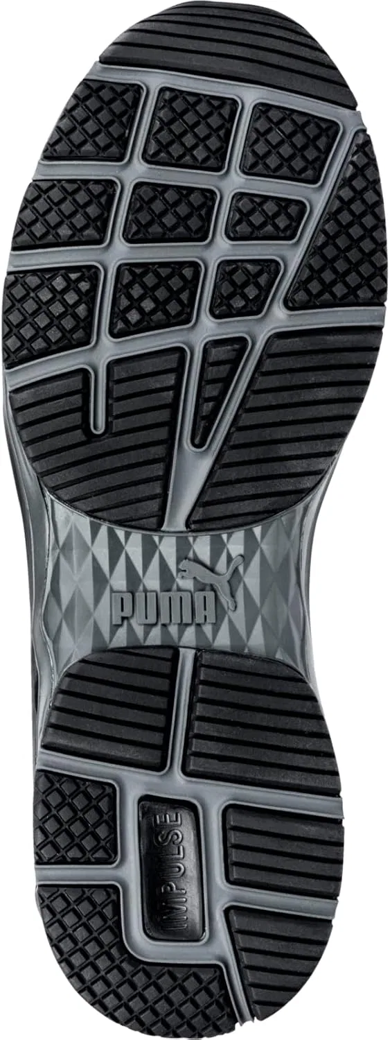 Рабочие кроссовки PUMA Safety Velocity 2.0 синего цвета, низкие, модель S1P SRC, с защитным козырьком из стекловолокна, мужские — фото 4