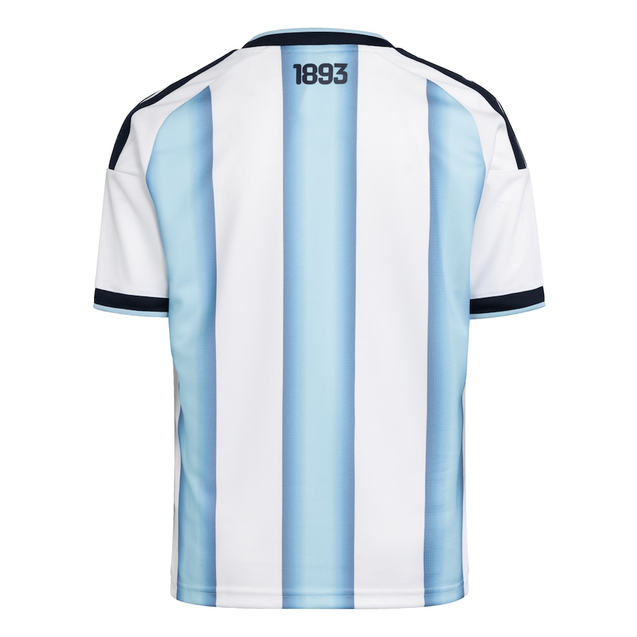 Футболка Performance ADIDAS PERFORMANCE Argentinien 26 Messi, темно-синий/светло-голубой — фото 2