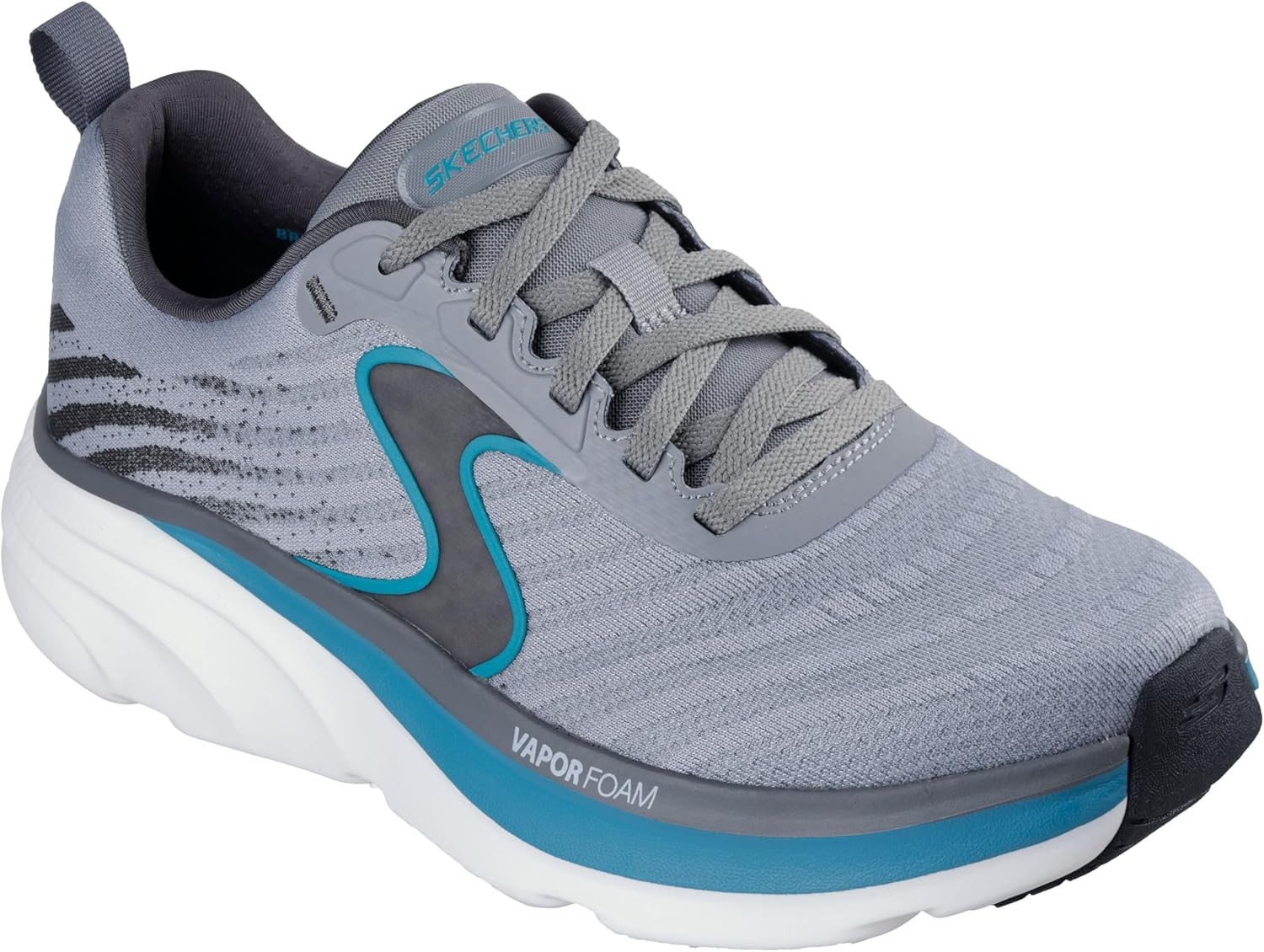 Мужские кроссовки Skechers D'lux Vapor - Gallor, серый/бирюзовый — фото 4