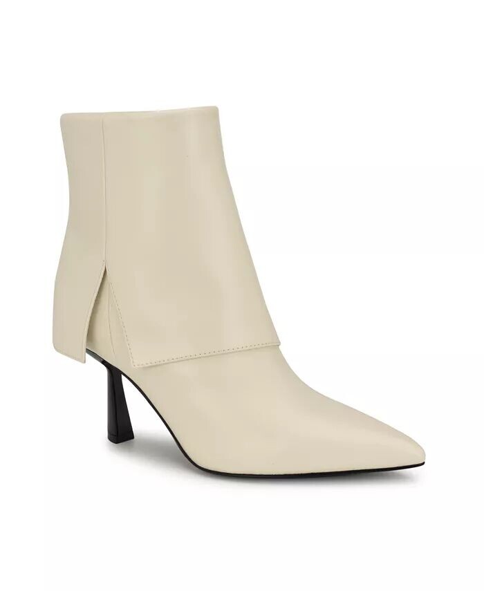 

Женские ботильоны Bazie на шпильке с острым носком Nine West, бежевый