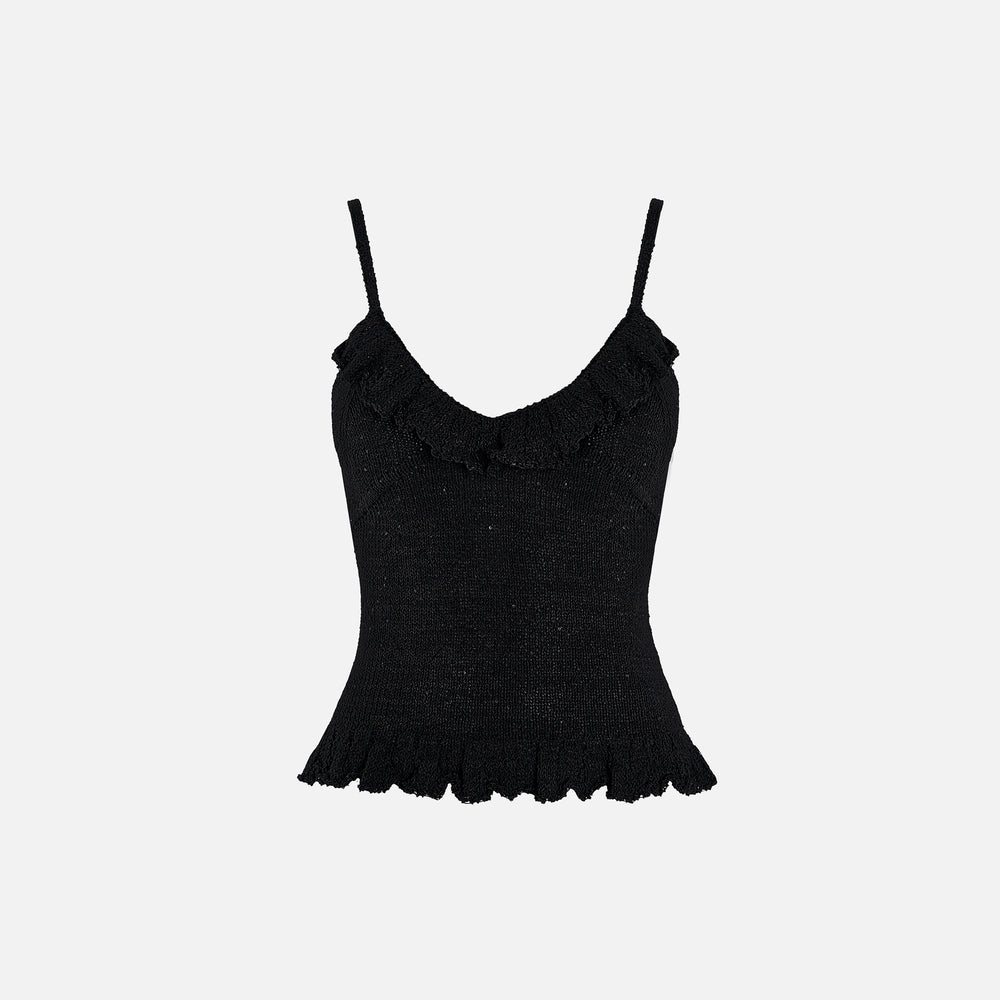 

Рубашка Asta Resort Michaele Camisole, цвет Black Sequin
