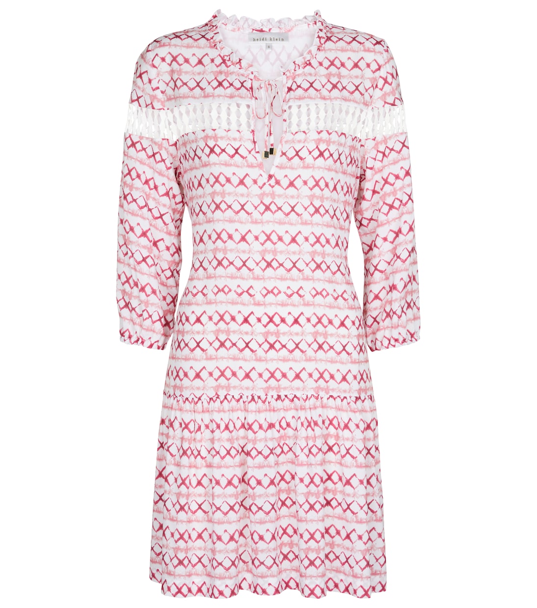 

Мини-платье-кафтан Penida с принтом Heidi Klein, Prt