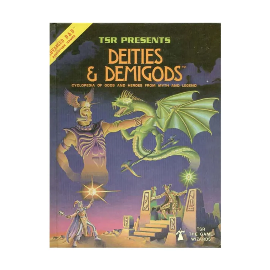 

Deities & Demigods (2nd Printing w/Cthulhu & Melnibonean Mythoi), Advanced Dungeons & Dragons (1st Edition) - Core Books, Box Sets & Miscellaneous, твердый переплет