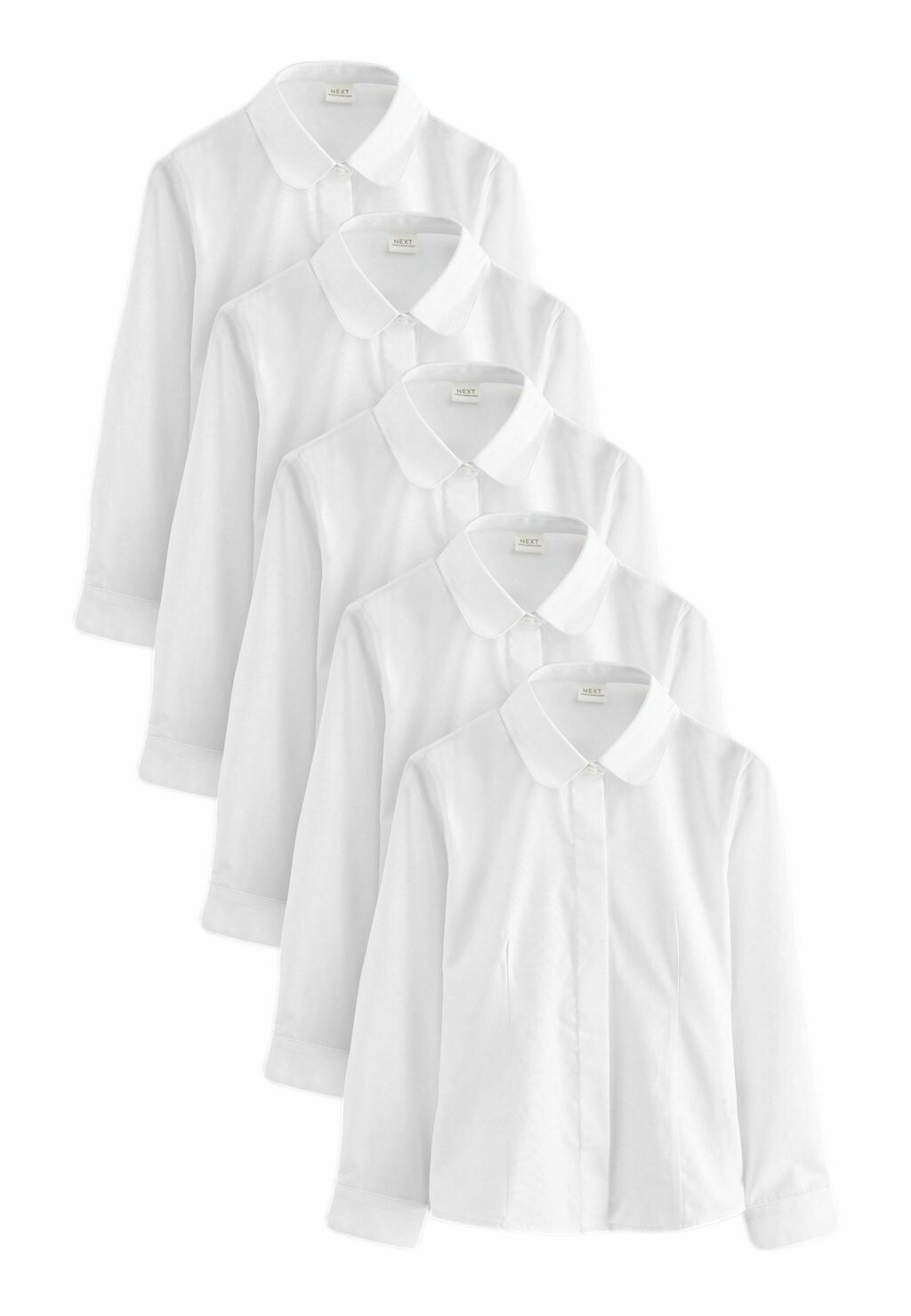 Рубашка-блузка 5 PACK., REGULAR FIT Next, белый — фото 2