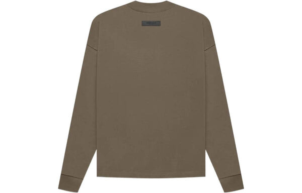 Футболка Fear of God Essentials FW22 Long Sleeve Tee Wood, цвет wood — фото 2