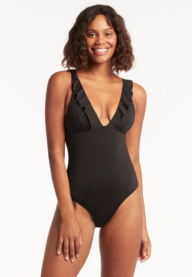 

Купальник FRILL ESSENTIALS SEA LEVEL, черный