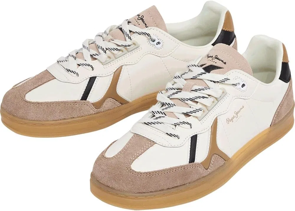 Кроссовки Pepe Jeans Herren Ball Mood MSneak, Brown Stowe Beige — фото 2