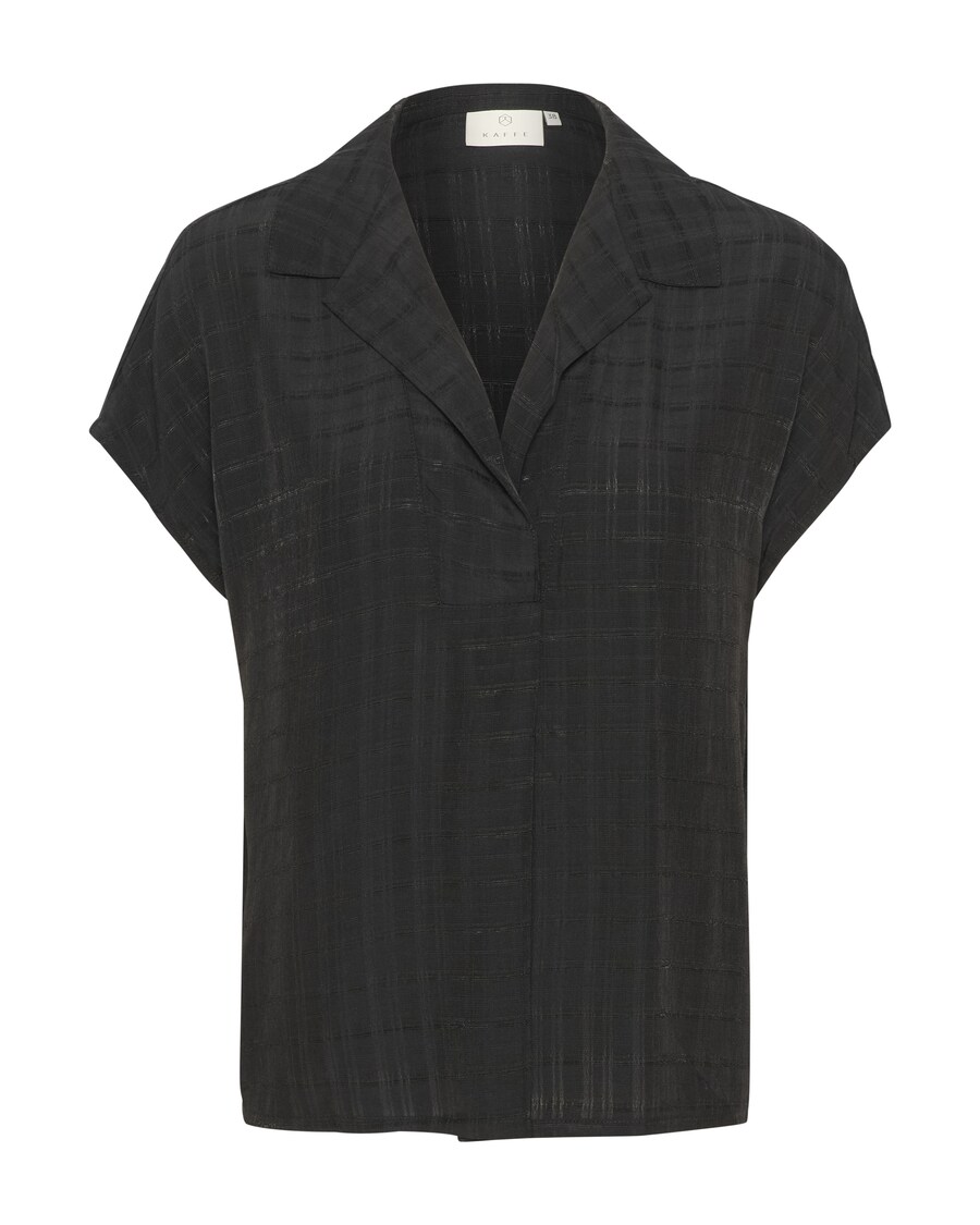 

Блузка с коротким рукавом Kaffe Blouse Juliane, черный