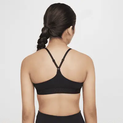 Спортивный бюстгальтер Nike Indy Girls' Sports Bra, черный — фото 2