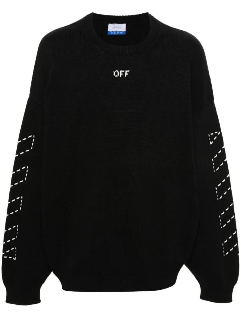 

Футболка с логотипом Off-White, черный