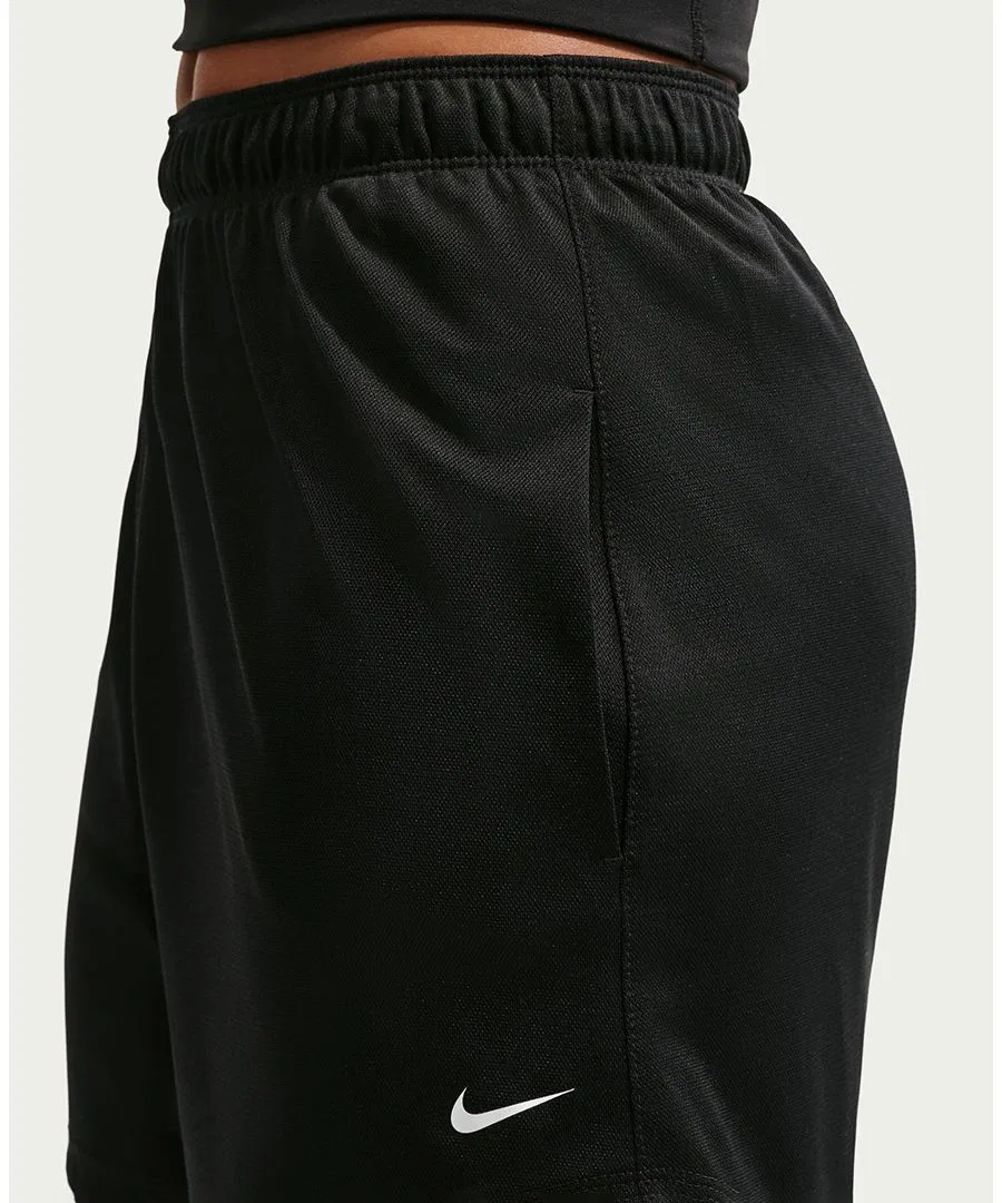 Женские шорты Attack Dri-FIT со средней посадкой Nike, черный/белый — фото 4