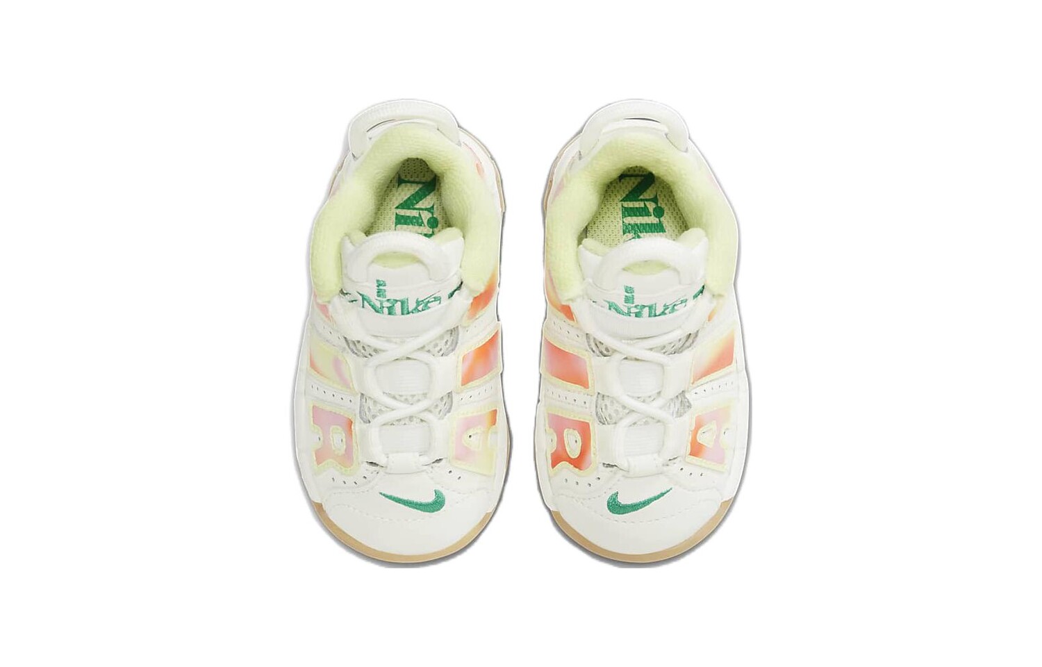 Кроссовки для малышей Nike Air More Uptempo TD, Earth Strata S23/Wonder White F21/Earth Strata S23 — фото 4
