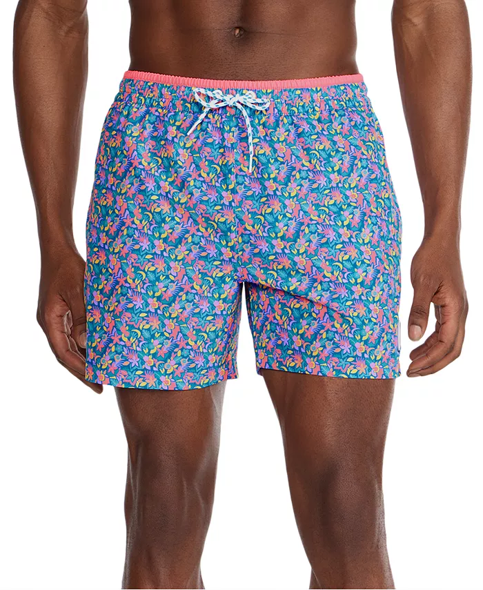

Мужские плавки с принтом "Морская жизнь" и подкладкой, длина 5.5" Chubbies, синий
