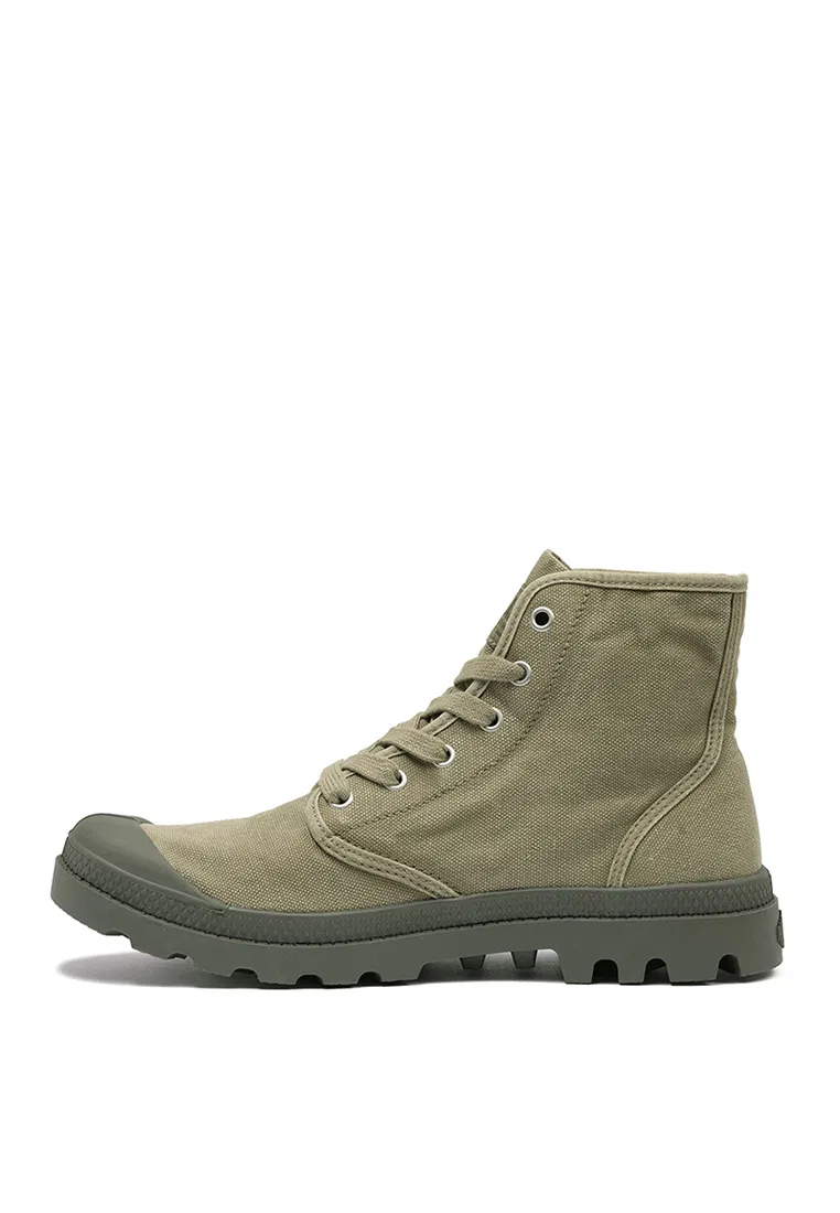 Мужские высокие ботинки Pampa Hi, Puma Palladium, черный/зеленый — фото 4