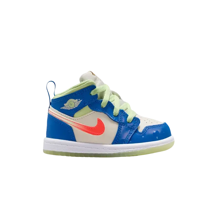 Air Jordan 1 Mid TD 'Game Royal Pale Ivory'