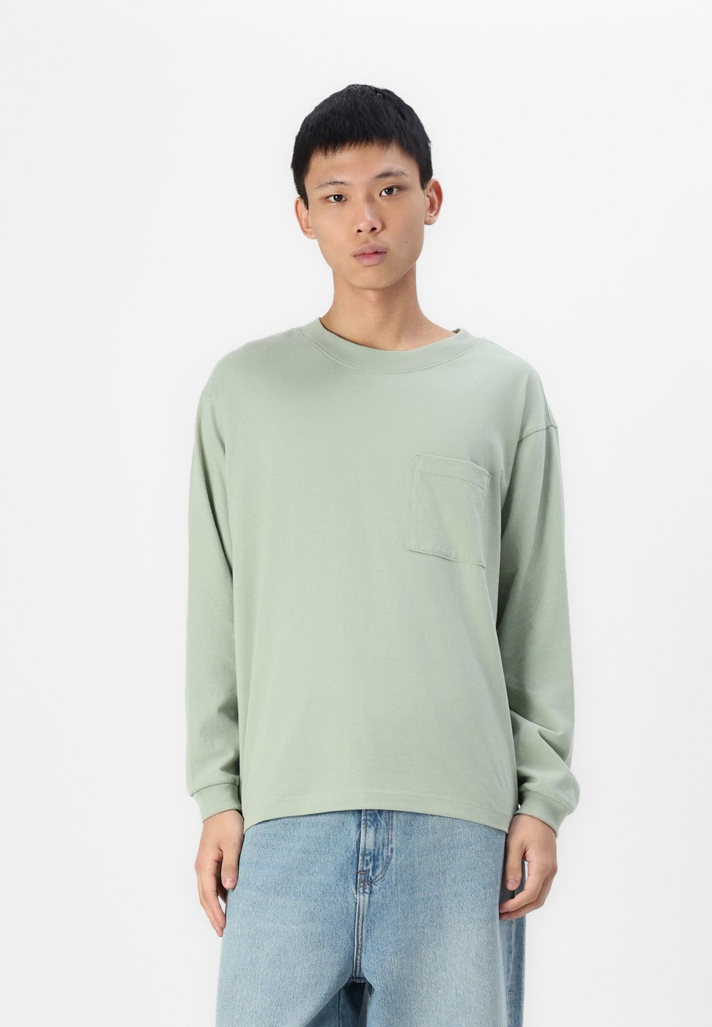 

Топ с длинными рукавами SUPER SOFT OVERSIZED GAP, светло-зеленый