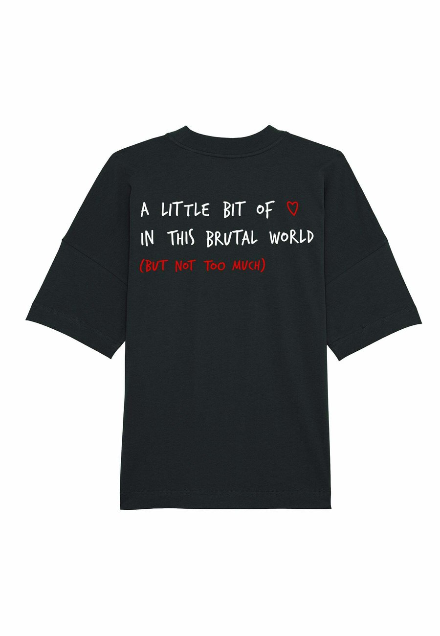 

Футболка Mira Paris BRUTAL UNISEX DROPPED SHOULDER, Black, Черный, Футболка Mira Paris BRUTAL UNISEX DROPPED SHOULDER, Black