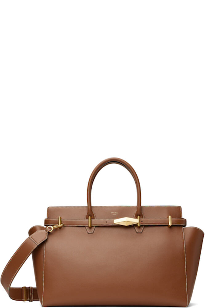 

Сумка Brown Diamond Belted M с верхней ручкой Jimmy Choo