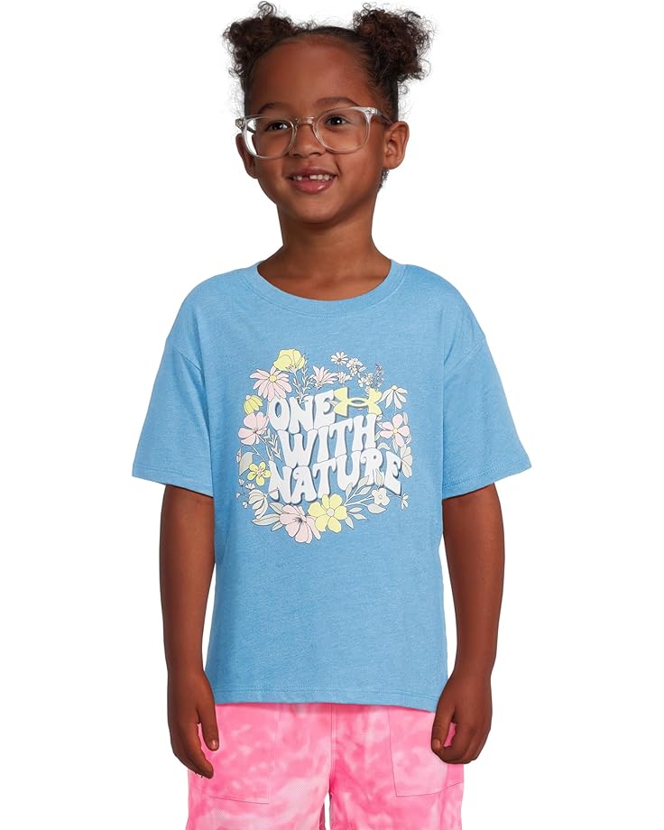 

Футболка Under Armour Kids One With Nature Tee, цвет Ether Blue