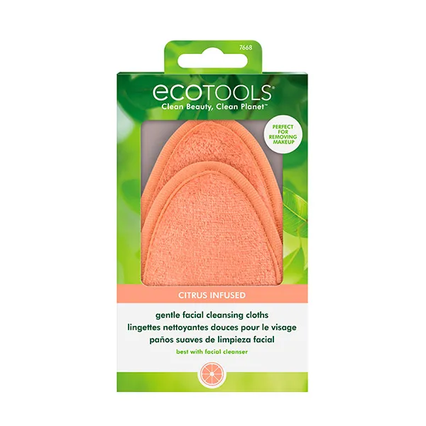 

Салфетки для чистки лица Steam & Cleansing Cloths Ecotools, 1 UD